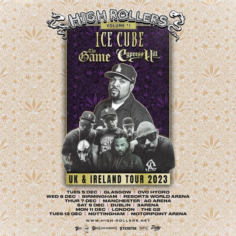 PreSale Tickets Ice Cube Plots UK And Ireland Tour With The Game And